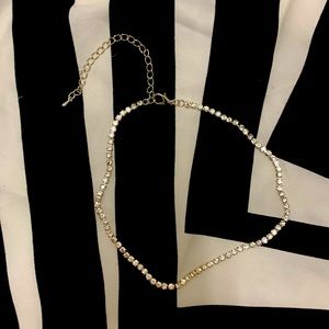 Necklace Chocker with crystals